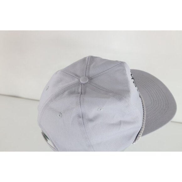 Vintage 90s Streetwear Spell Out Tow Path Ready Mix Concrete Snapback Hat Cap - Picture 7 of 9